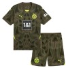 Conjunto (Camiseta+Pantalón Corto) Portero Borussia Dortmund Segunda Equipación 2024-25 - Niño